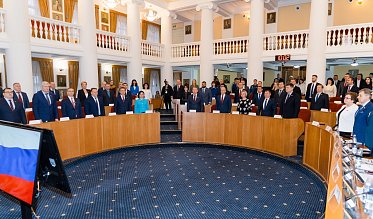 Заседание Законодательного Собрания Оренбургской области